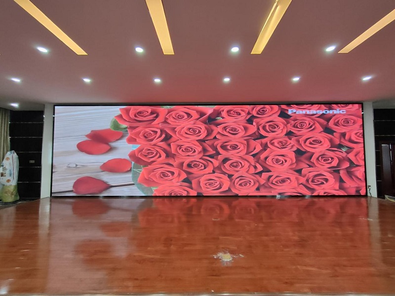 中國鋁業青海分公司室內led屏項目