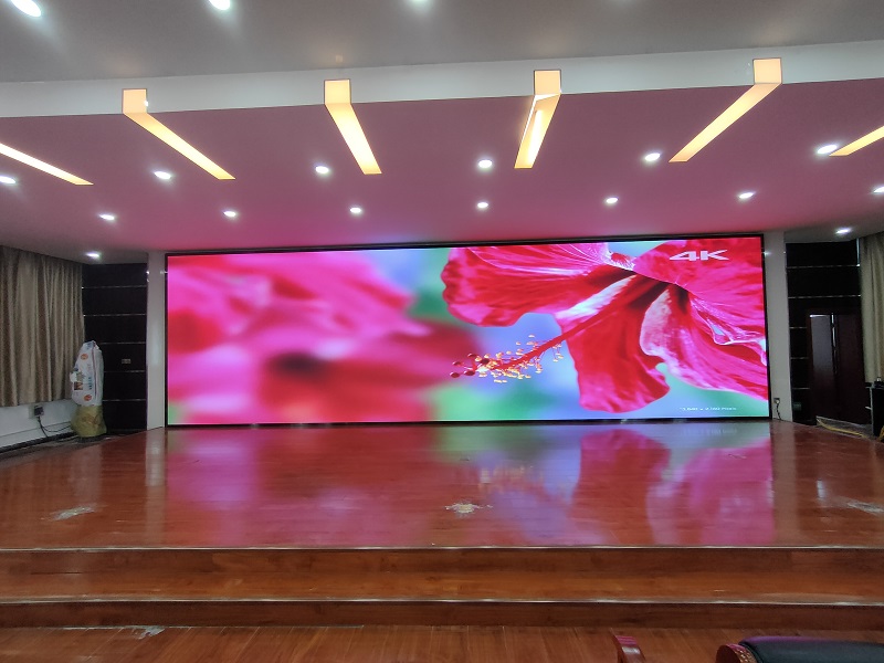 中國鋁業青海分公司室內led屏項目